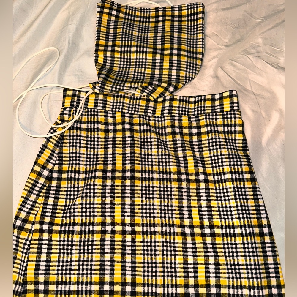 Skirt and top set